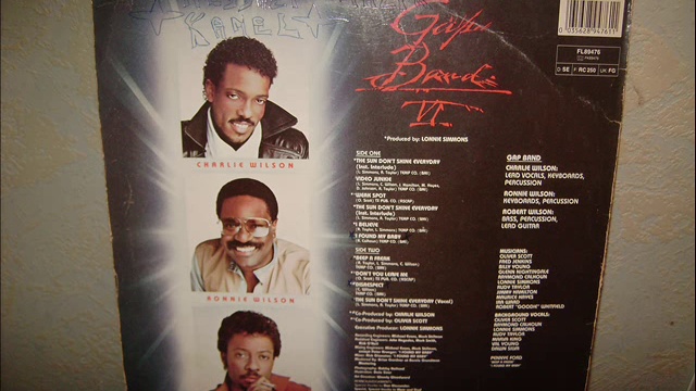 THE GAP BAND   -   THE SUN  DON 'T SHINE EVERYDAY  (VOCAL)