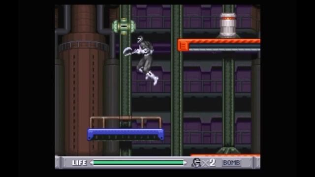 Super Nintendo (Snes) 16-bit Mighty Morphin Power Rangers The Movie Area 2