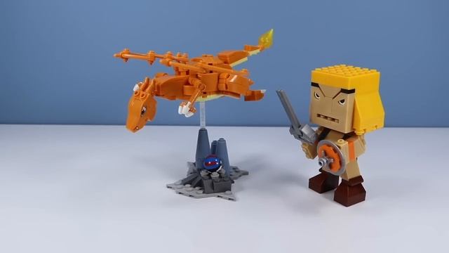 MEGA Construx Pokemon Charizard Speed Build Toy Review смотреть онлайн