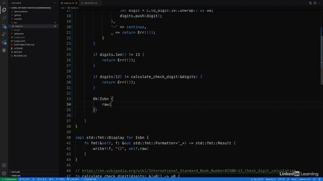 014. Validate an ISBN number смотреть онлайн