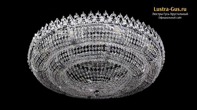 Люстра «Двойное Кольцо Классика 10 ламп» - Гусь-Хрустальный завод - lustra-gus.ru смотреть онлайн