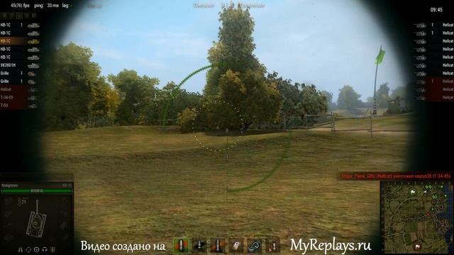 WOT: Рыбацкая бухта - КВ-1С смотреть онлайн