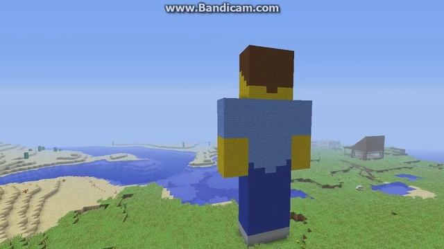 Minecraft скин Steve смотреть онлайн