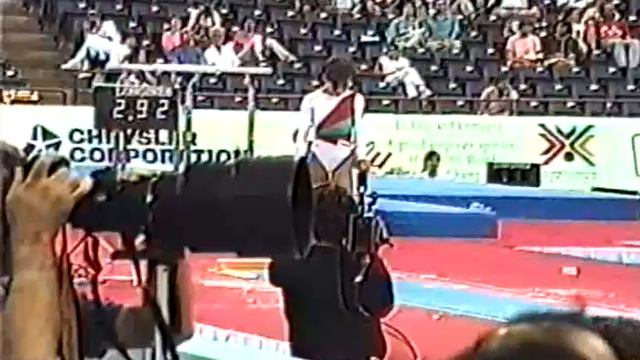 8th Team HUN Henrietta Onodi V - 1991 World Gymnastics Championships 9.900 смотреть онлайн