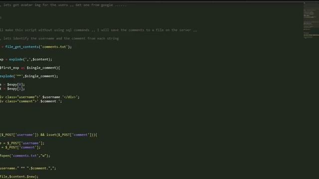 PHP lesson 24 - Create simple commenting system without login using php смотреть онлайн