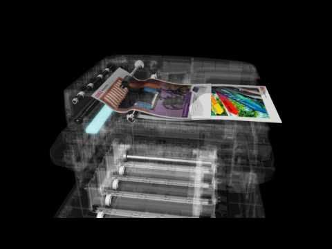 OKI MC561 - новое МФУ: двухстороннее копирование смотреть онлайн