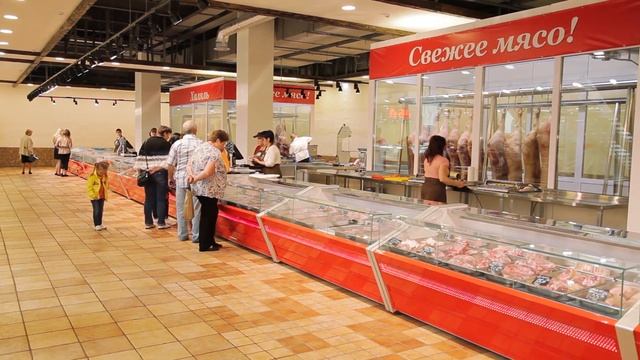 Мясной рынок "Мясо с мясом", ТЦ Оранжевый, г.Саратов смотреть онлайн