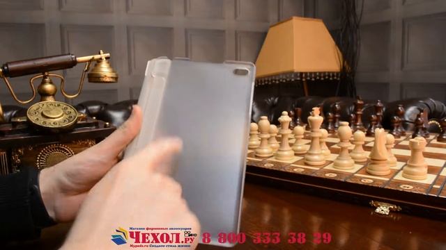 Фирменный ультра-тонкий чехол-футляр-книжка для Huawei MediaPad M2 смотреть онлайн