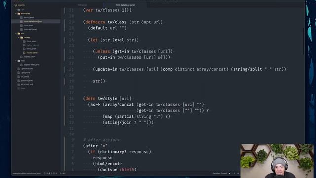Using the janet programming language to make a sinatra like web framework смотреть онлайн