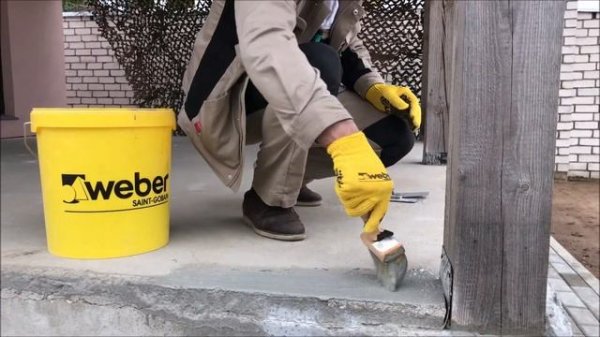 Инструкция по применению гидроизоляции weber.tec 824