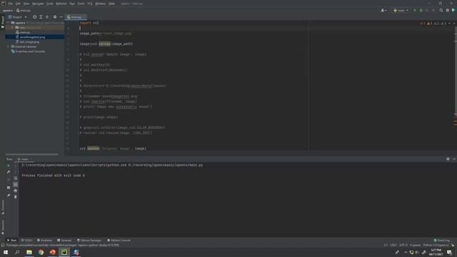 OpenCV Python Tutorial #9 | Displaying Text смотреть онлайн