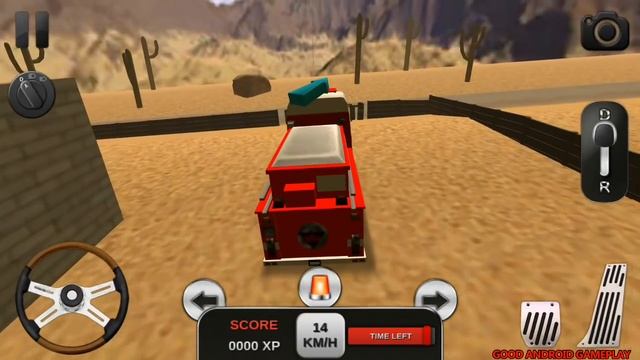 Firefighter Simulator 3D - Real FireTruck Vehicle | Desert Mission | Android GamePlay FHD смотреть онлайн