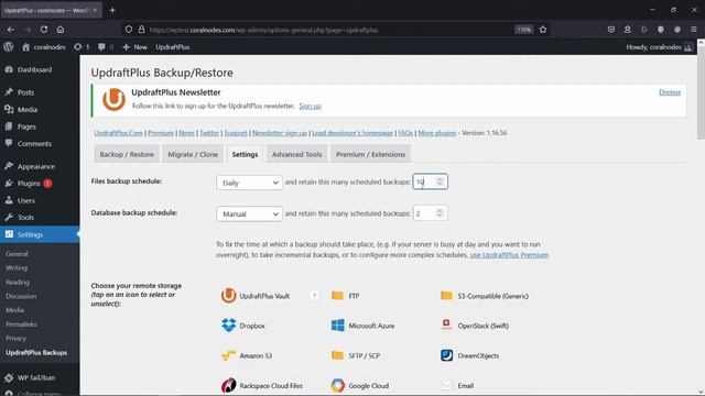 How to Backup a WordPress Website | Step-by-step UpdraftPlus Tutorial смотреть онлайн