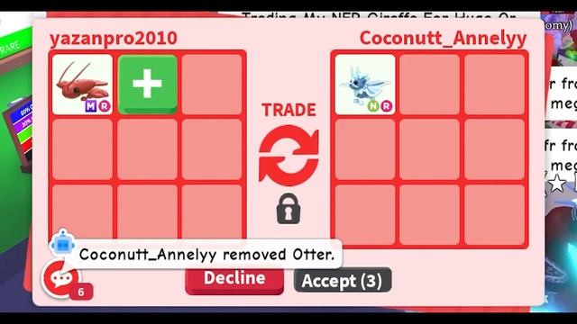TRADING FIRST MEGA LOBSTER ? (GIVEAWAY)? IN NEW ADOPT ME SUMMER FEST UPDATE WEEK 2! ROBLOX смотреть онлайн