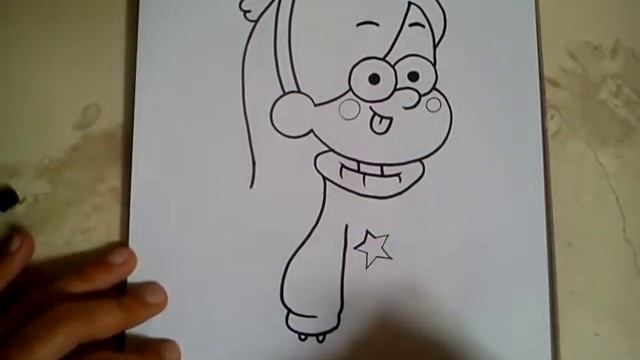 COMO DIBUJAR A MABEL - GRAVITY FALLS / how to draw mabel - gravity falls смотреть онлайн