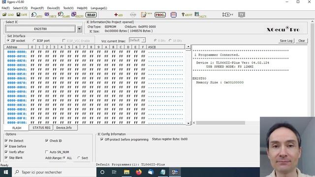 Programmateur d'EEPROM : XGecu TL866II Plus смотреть онлайн
