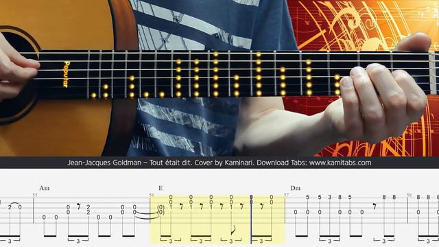 BLUES Guitar Tabs For Fingerstyle (JJG – Tout Etait Dit)
