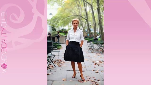 ? МОДНЫЕ ЮБКИ ДЛЯ ЖЕНЩИН 40-50 ЛЕТ ★ Women Beauty Club смотреть онлайн