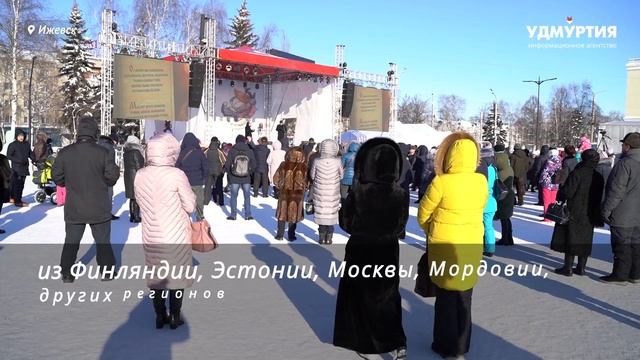 Фестиваль Всемирный день пельменя прошел на Центральной площади Ижевска смотреть онлайн
