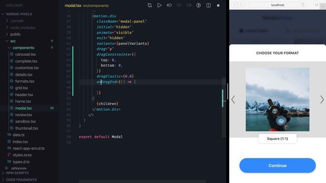 Animation with Framer-Motion - #9 drag gestures смотреть онлайн