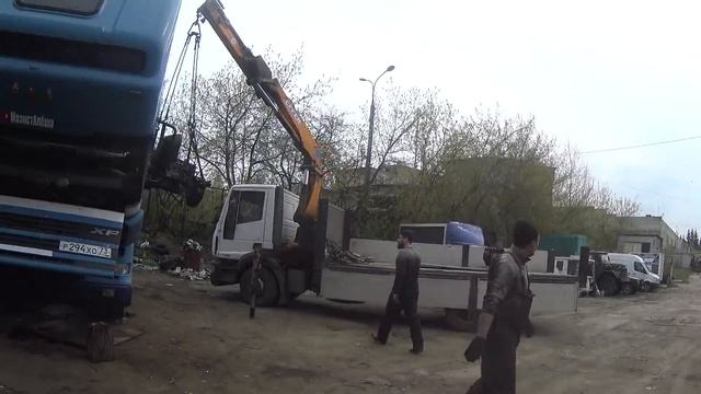 хана мотору даф 95хф #даф