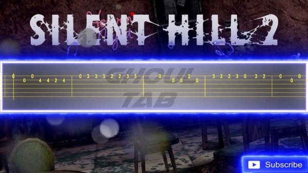 Silent Hill 2 - Theme Of Laura (Guitar Tab 譜 Tutorial)