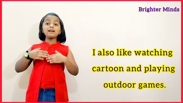 Self Introduction for kids | Myself Speech English |How to introduce yourself | смотреть онлайн