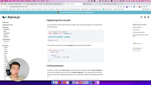 35 - Custom JavaScript Carousel (Slider) with Alpine.js смотреть онлайн
