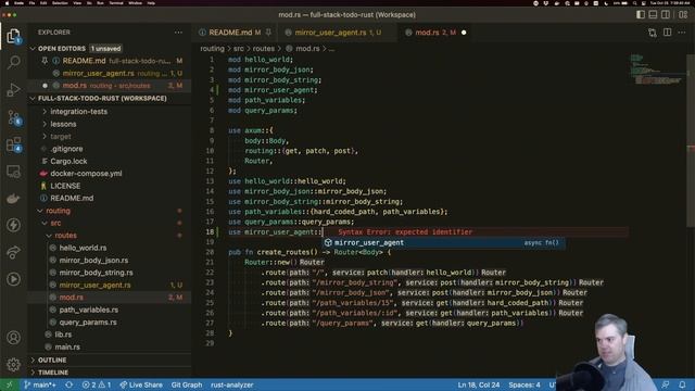 Extracting Standard Headers - Introduction to Axum 0.5 смотреть онлайн