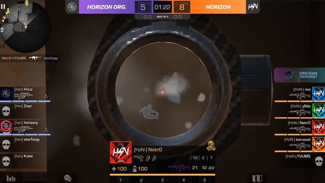Horizon vs hzn organization // Day 1 // STANDOFF 2 смотреть онлайн