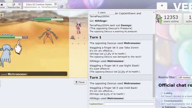 Legendary Pokemon Metronome Tournament - Top 8 - Deoxys Vs Nihilego смотреть онлайн