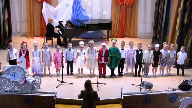 "Зимняя сказка" Новогодний концерт группы раннего эстетического развития смотреть онлайн