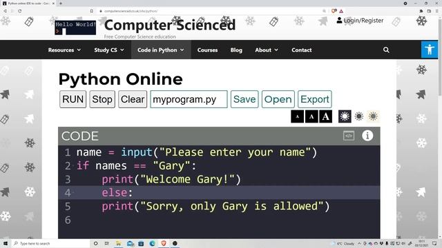 Another common coding mistake in Python - indents and variables смотреть онлайн