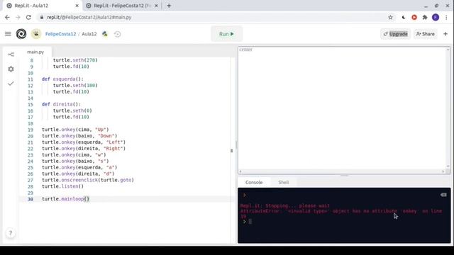 Curso de Introdução à Programação com Python Turtle - Aula 12 смотреть онлайн