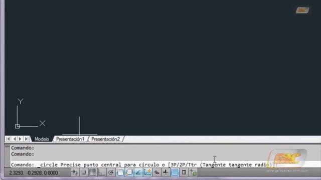 Autocad 2015. Tema 5.4 Geometría de los objetos básicos: Círculos смотреть онлайн
