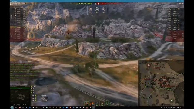 WOT B-C 155 55 Mines Kills and Damage Tactics смотреть онлайн