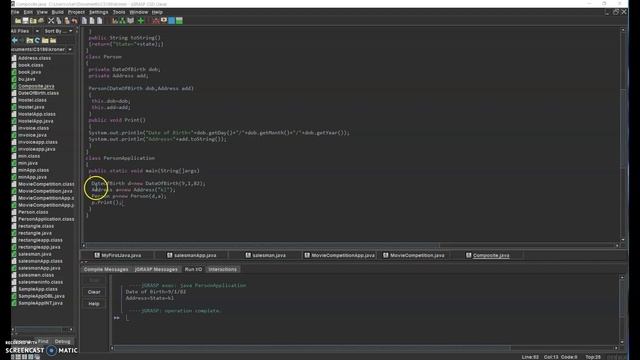 java composite objects смотреть онлайн