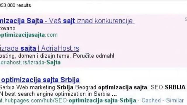 SEO Srbija Beograd usluga optimizacije sajta ?SEO YouTube Video Marketing Total Dizajn Agencija смотреть онлайн