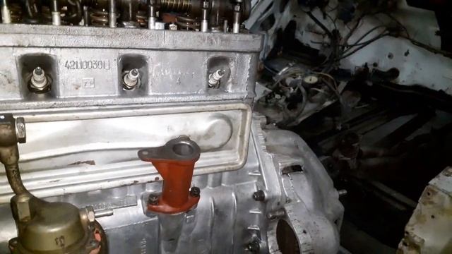 Двигатель ЗМЗ 402 Установка двигателя, ставлю сам! смотреть онлайн