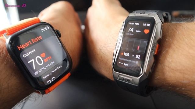 Apple Watch Series 8 VS KOSPET Tank X1 Heart Rate Test #thisorthat смотреть онлайн