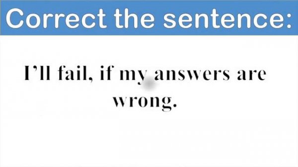Conditional 1 | If/When + Future Simple | How to form Sentences