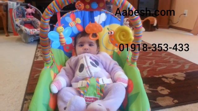 FisherPrice Baby Rocker Vibration with Music смотреть онлайн