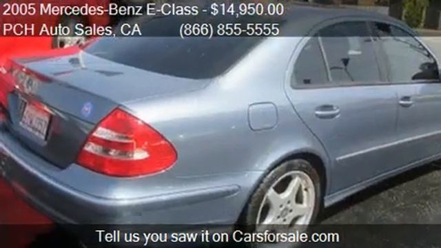 2005 Mercedes-Benz E-Class E500 4dr Sedan for sale in Long B смотреть онлайн