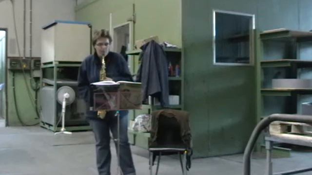 Getting used to my "infamous" new vintage alto sax Conn Shooting Star! смотреть онлайн