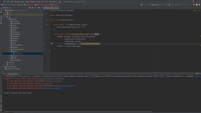 #29 W czym pomoże nam Optional? - Kurs Podstaw Javy смотреть онлайн