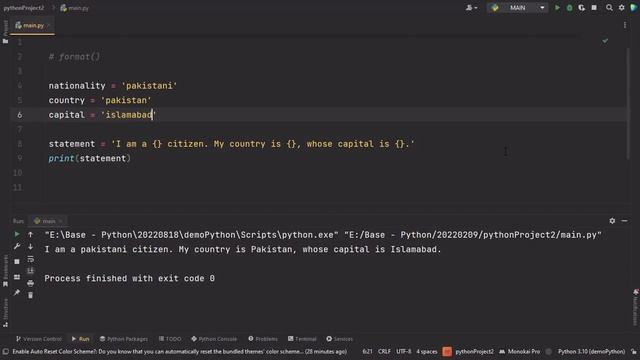 Python String Format | Python from scratch urdu | daily python | BS python IST | python pakistan смотреть онлайн