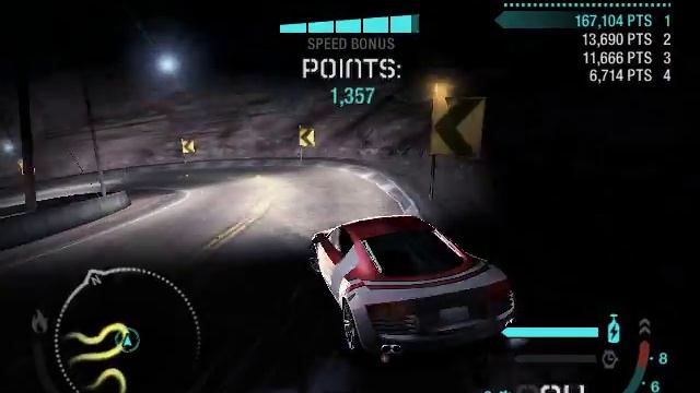 Need for Speed Carbon Drifting in Audi R8 смотреть онлайн