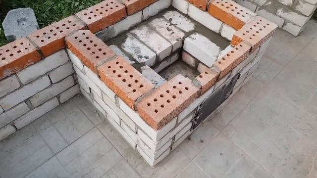 МОДУЛЬНЫЙ БАРБЕКЮ КОМПЛЕКС / Из Кирпича Своими Руками ЧАСТЬ 1 смотреть онлайн