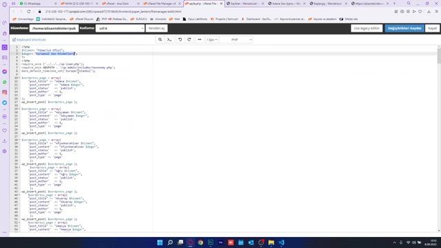 Wordpress Otomatik Sayfa ve Yazı Oluşturma :) смотреть онлайн