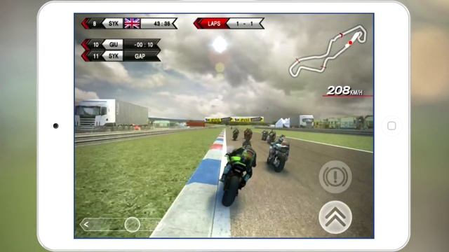 SBK14 Official Mobile Game геймплей (gameplay) HD качество смотреть онлайн